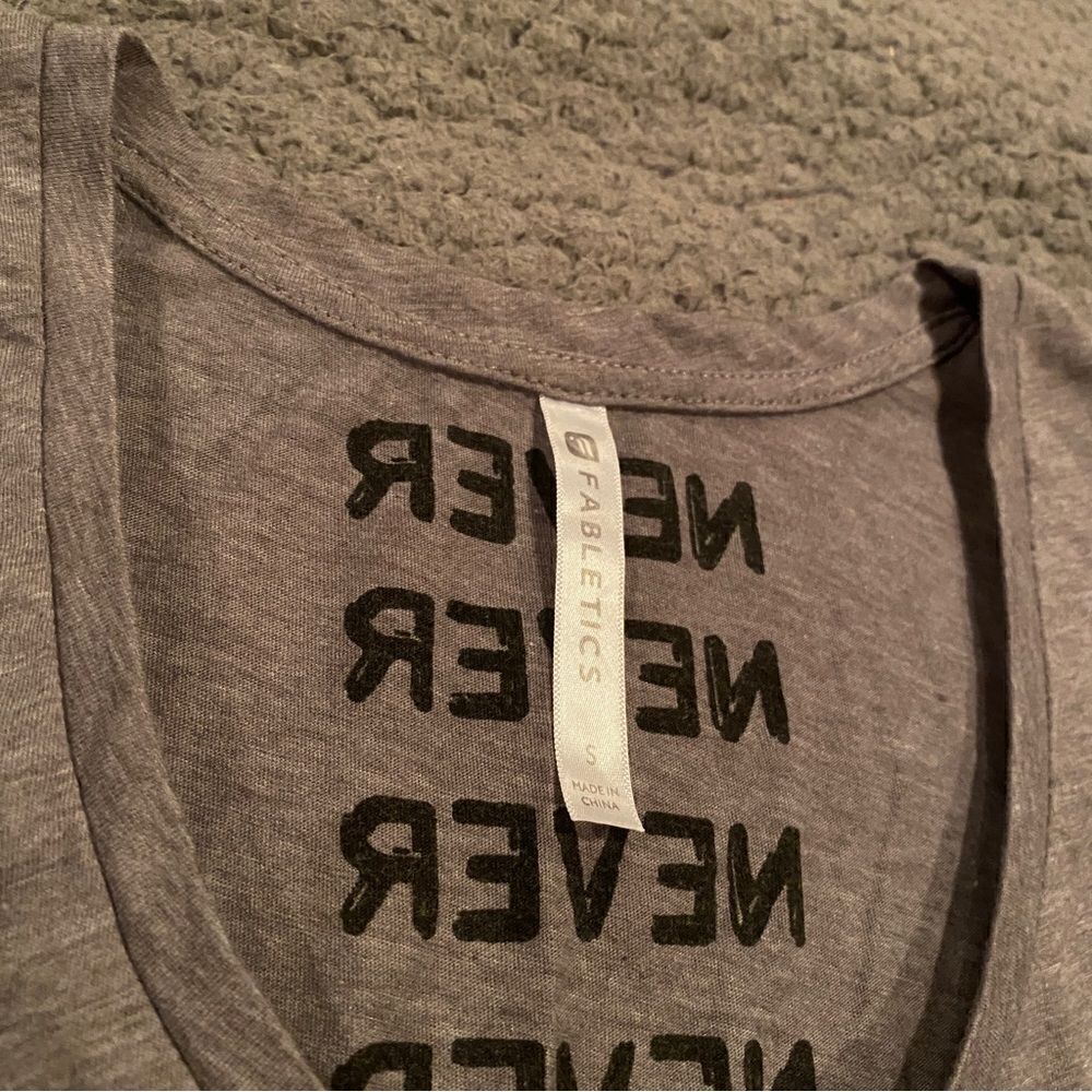 Fabletics Grey Tank Top - Picture 4 of 7
